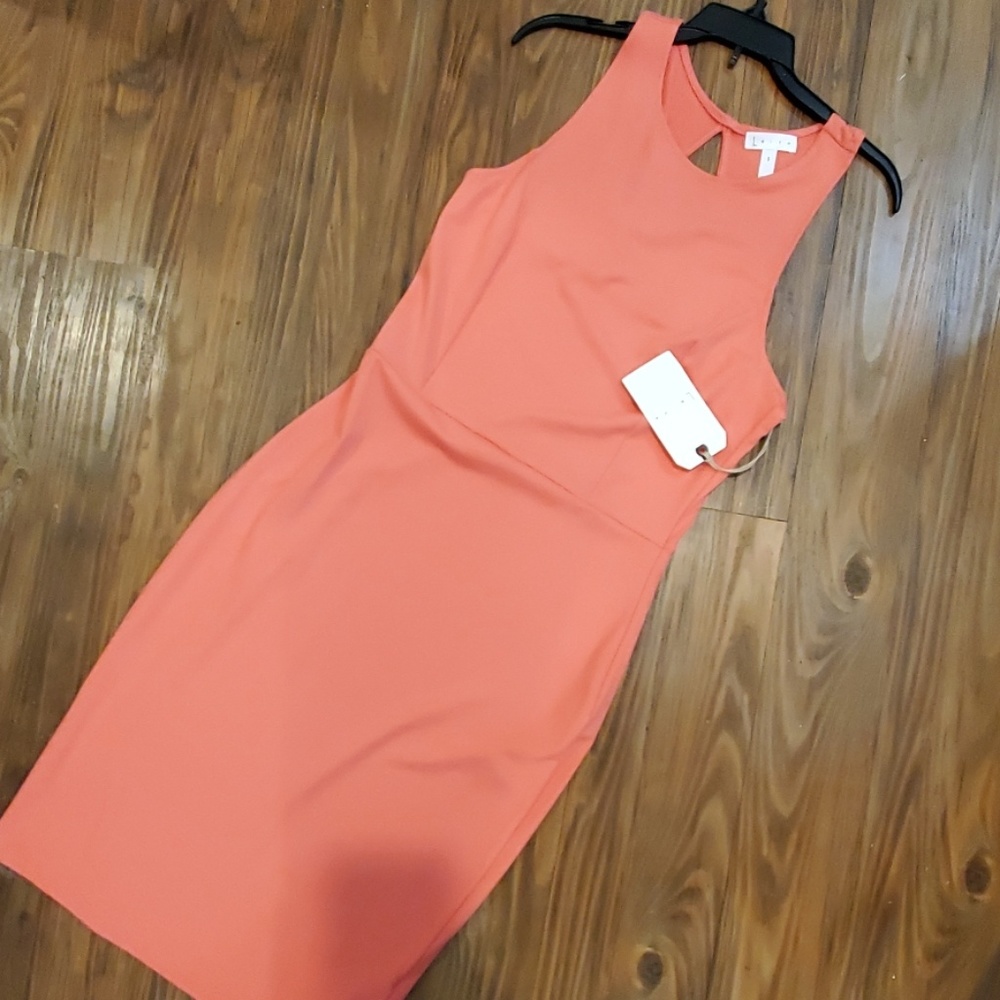 NWT Leith Coral Dress
